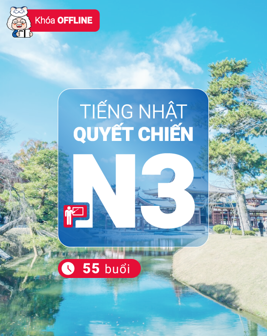 Khoá Học Tiếng Nhật Quyết Chiến N3 - Kosei